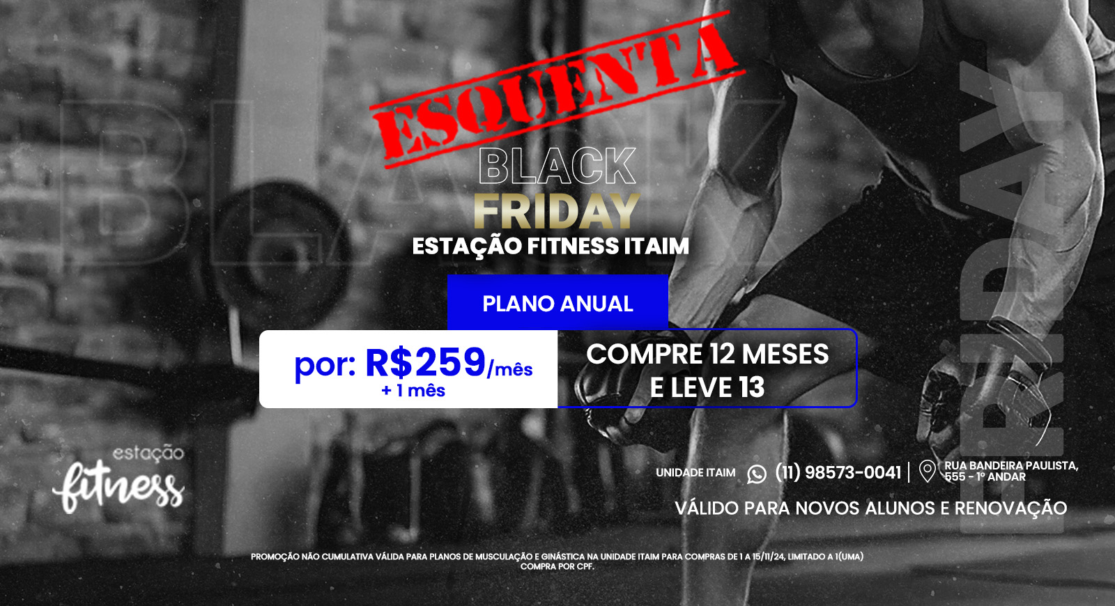 #bannersite Esquenta Black Friday - Itaim