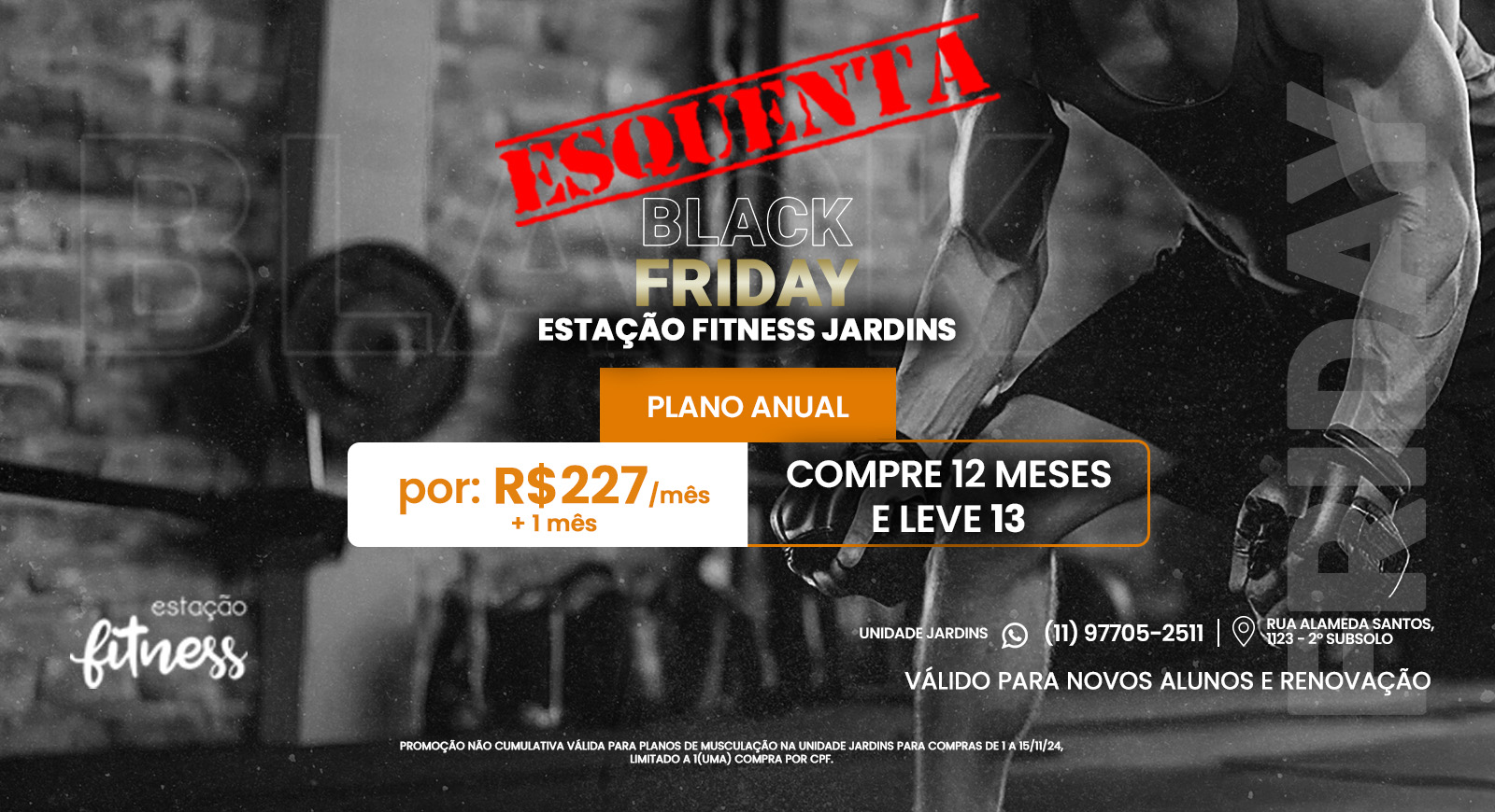 #bannersite Esquenta Black Friday - Jardins